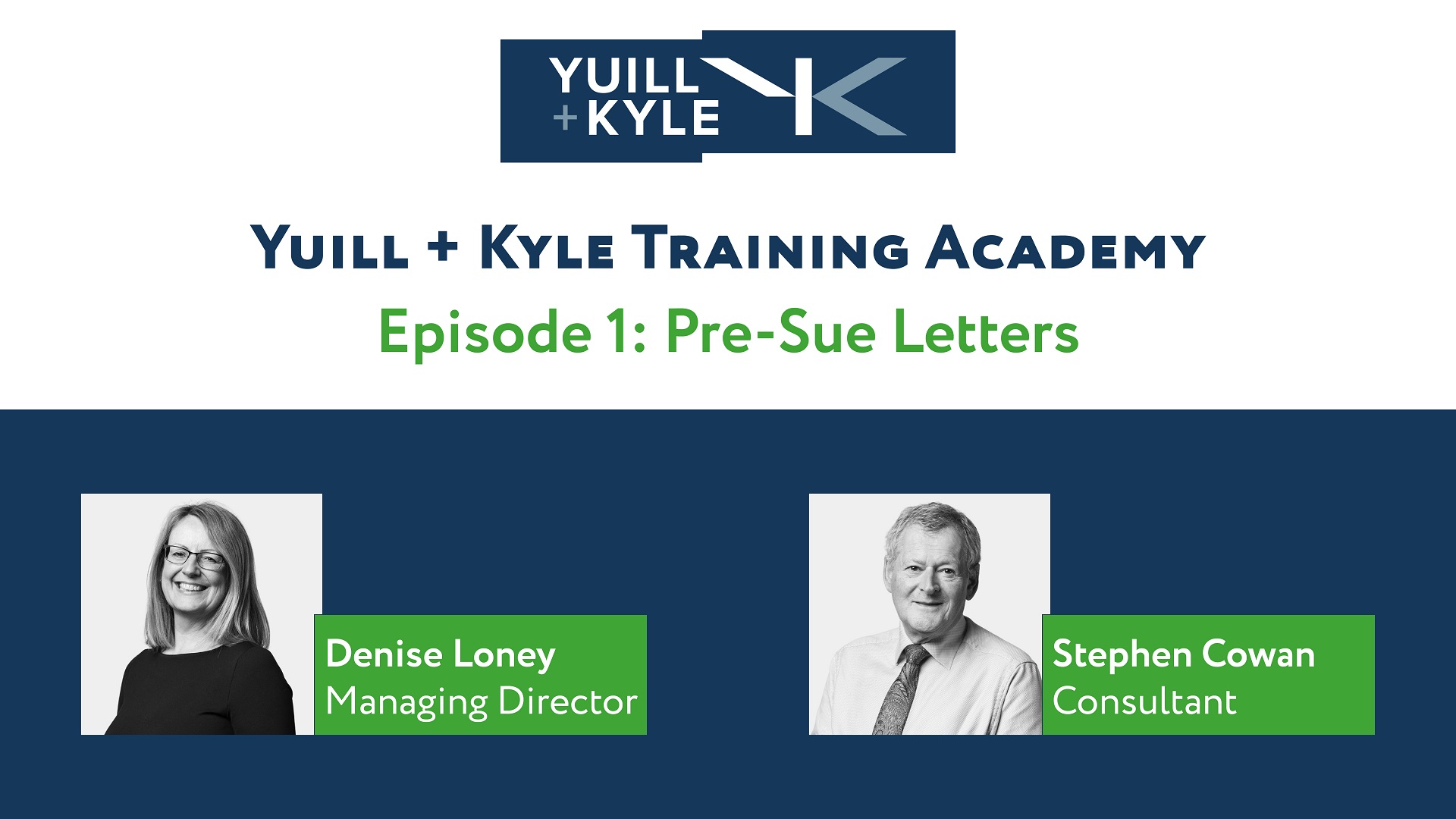 Y+K Podcast Episode 1 Pre Sue Letters